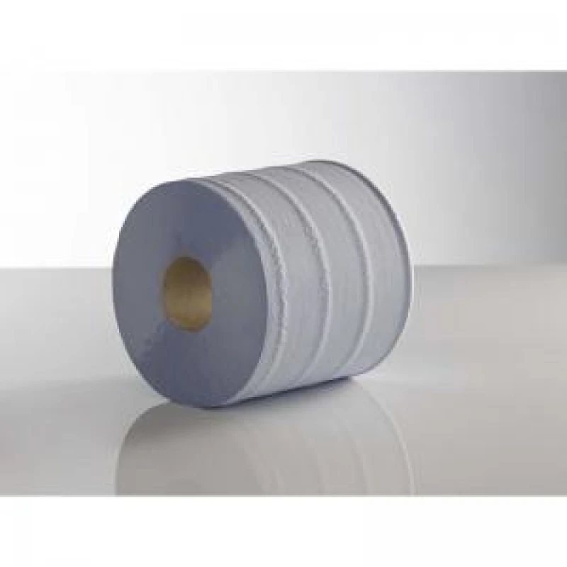 Image of ValueX Centrefeed Roll 1 Ply 300M For Jumbo Dispensers Blue Pack 6 - EXR58911WP