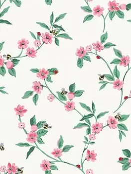 Image of Cath Kidston Cath Kidson Greenwich Flowers Wallpaper