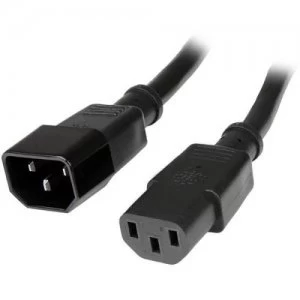 Image of 1ft CPU Power Extension Cable C14 to C13