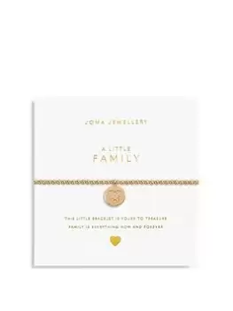 Image of Joma Jewellery GOLD A LITTLE FAMILY BRACELET, Gold, Women