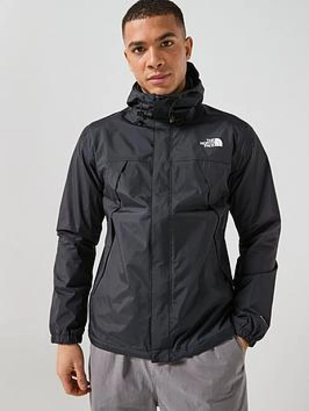 Image of The North Face Antora Hooded Hiking Jacket Black Men XXL