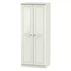 Image of Lisbon Ready Assembled Two Door Wardrobe Ash
