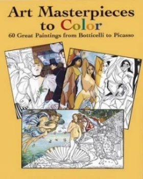 Image of Art Masterpieces to Colour by Marty Noble Book