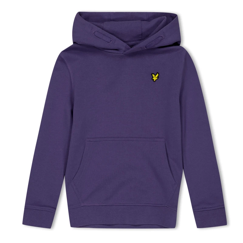Image of Lyle and Scott Kids Pull Over Hoodie Graystone male 3-4 Yrs