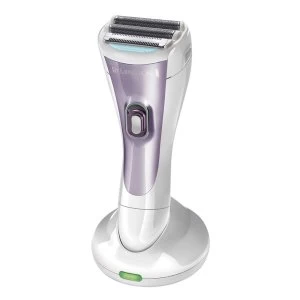 Image of Remington WDF4840 Cordless Lady Shaver - Silver/Violet