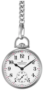 Image of Hamilton H40819110 American Classic Railroad Pocket Watch