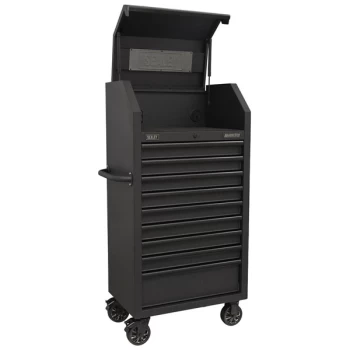 Image of Sealey AP2709BE Tower Cabinet 9 Drawer 690mm + Soft Close Drawers ...