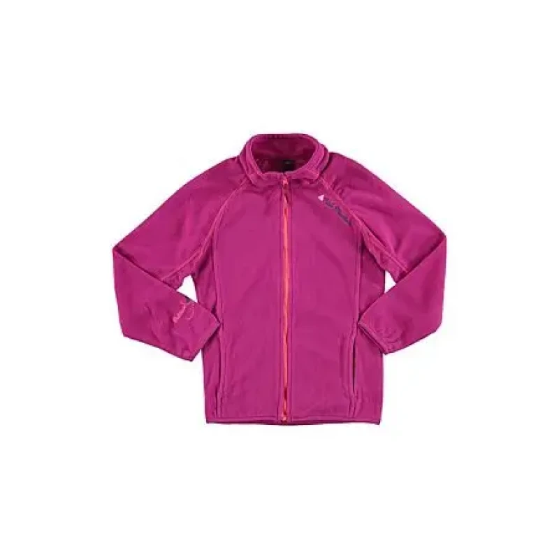 Image of Peak Mountain Girl's microfleece sweatshirt Peak Mountain full-zipGafone Rose Female 16 ans GAFONE/AF/1-FUSHIA