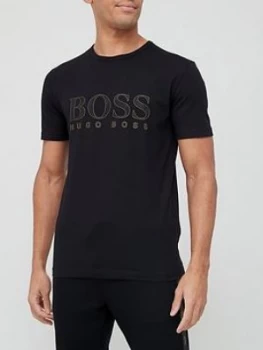 Image of Hugo Boss Athleisure Tee 3 T-Shirt Black/Gold Size L Men
