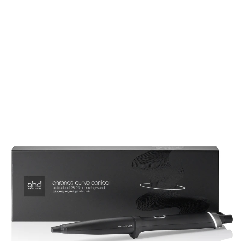 Image of ghd Chronos Curve Conical Wand - 28-23mm Hair Curler