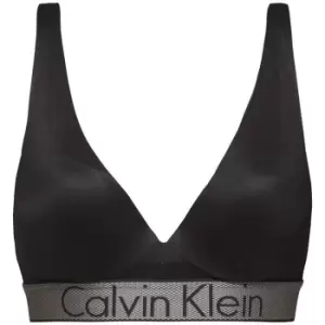 Image of Calvin Klein Customized Stretch Plunge Push Up Bra - Black