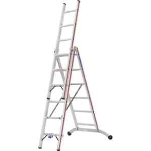 Image of Aluminium multi-purpose ladder