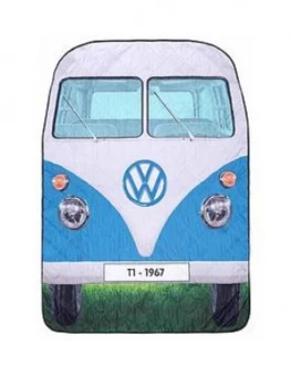 Image of Volkswagen Vw Quilted Picnic Rug Dove Blue