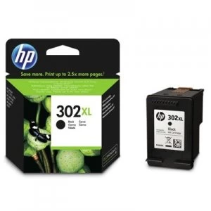 Image of HP 302XL Black Ink Cartridge