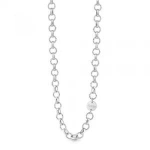 Image of Guess Chain Reaction Stainless Steel Necklace UBN29044