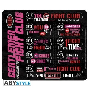 Image of Fight Club - Fight Club Rules Mousepad