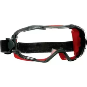 Image of 3M GG6001SGAF-RED Safety goggles Anti-fog coating, Anti-scratch coating Red DIN EN 166, DIN EN 170