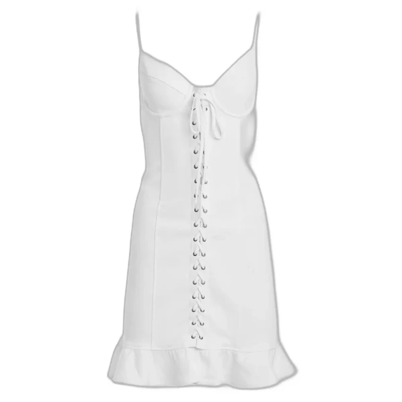 Image of Guess Womens dress Guess Lilly Blanc Female XS