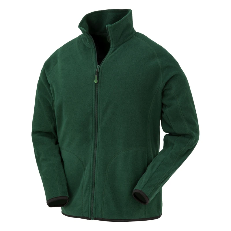 Image of Result Result Men Microfleece Jacket in Green Size: X-Small Green XS Male 5063300943014