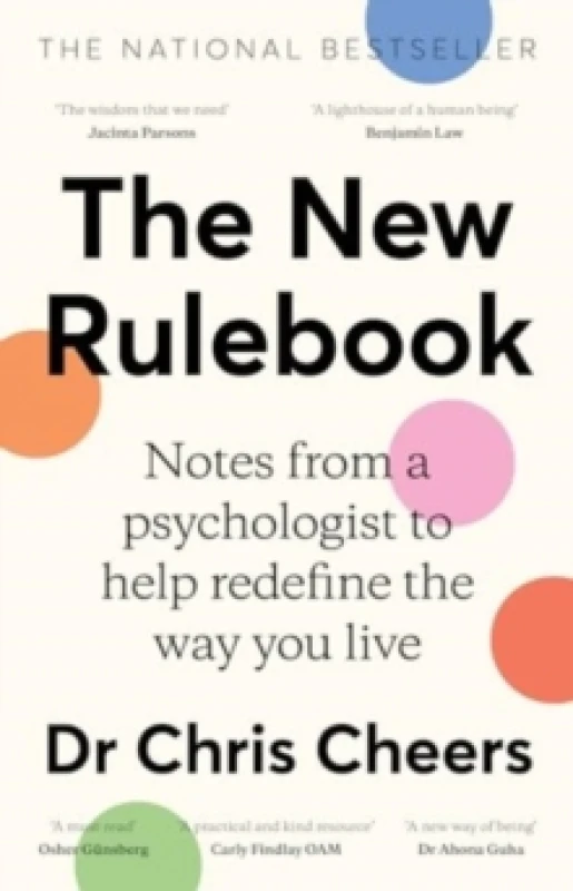 Image of The New Rulebook: Notes from a psychologist to help redefine the way you live, for fans of Glennon Doyle, Brene Brown, Elizabeth Gilbert and Julie Smi