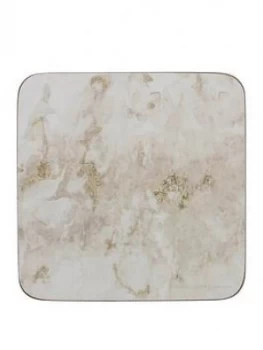 Image of Creative Tops Grey Marble Coasters ; Set Of 6