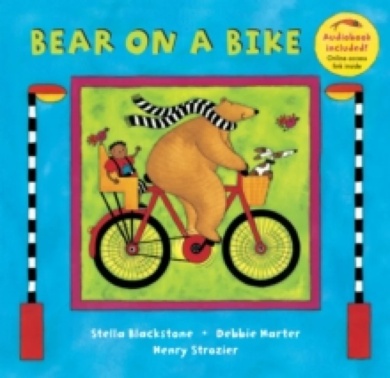 Image of Stella Blackstone Bear on a Bike Book Multi