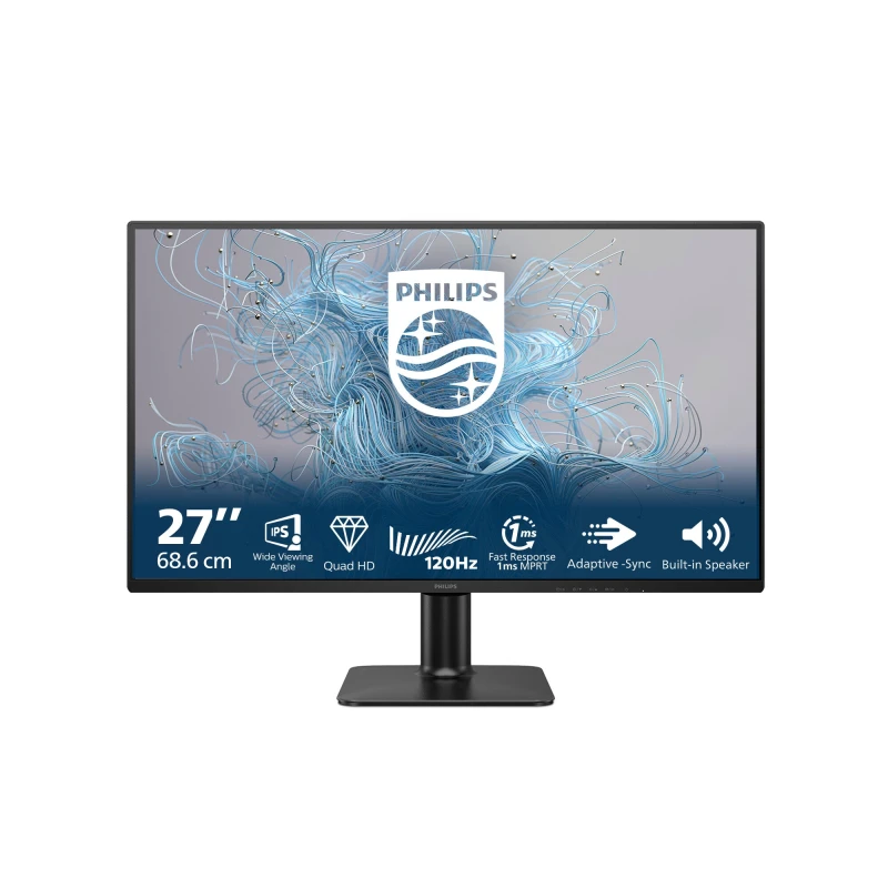 Image of Philips 2000 series 27E2N2500/00 computer monitor 68.6cm (27") 2560 x 1440 pixels Quad HD LCD Black 27E2N2500/00