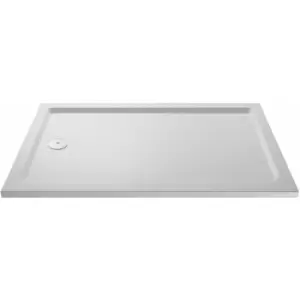 Image of Hudson Reed - Slip Resistant Bath Rectangular Shower Tray 1700mm x 700mm - White