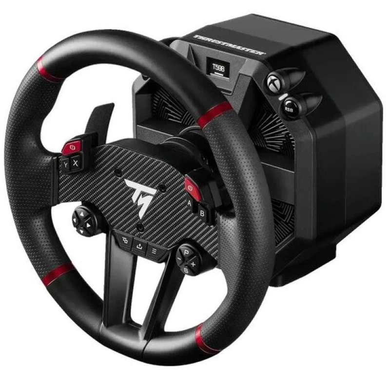 Image of Thrustmaster Thrustmaster T598X Black USB Steering wheel + Pedals Analogue / Digital PC Xbox 4468017