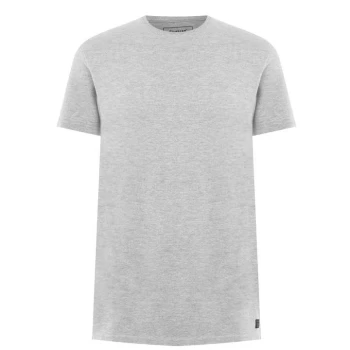 Image of Firetrap Pique T Shirt Mens - Grey Marl