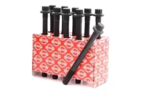 Image of ELRING Cylinder Head Bolt Kit Male Star 707.640 Bolt Kit, cylinder head MAZDA,KIA,MX-5 II (NB),MX-5 I (NA),323 F VI (BJ),626 V (GF),MX-3 (EC)