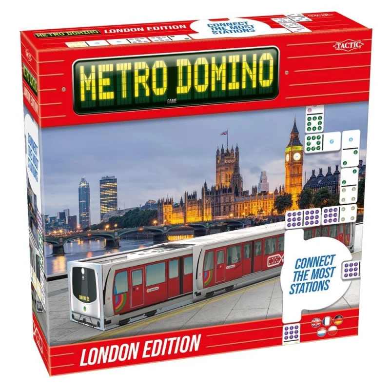 Image of Tactic Games Metro Domino London Multi unisex One Size