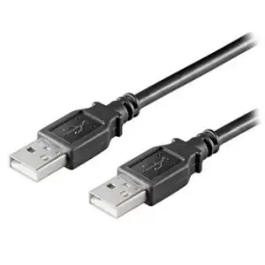 Image of Goobay USB 2.0 AA 500 LC HiSpeed, 5m USB cable USB A Black
