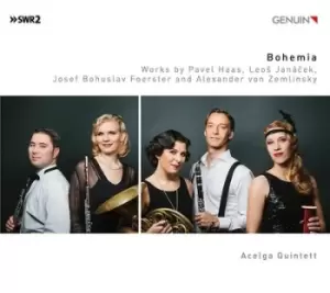 Image of Bohemia Works By Pavel Haas Leos Janacek Josef Bohuslav Foerster by Acelga Quintett CD Album