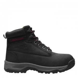 Image of Dunlop On Site Ladies Steel Toe Cap Safety Boots - Black