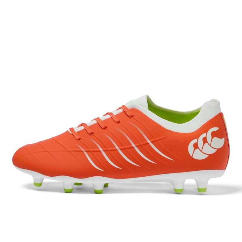 Image of Canterbury Phoenix 2 Pro Mens Firm Ground Rugby Boots Tangerine male 7 (41.5)