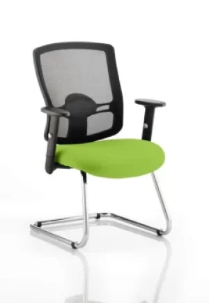 Image of Portland Cantilever Bespoke Colour Seat Lime