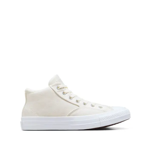 Image of Malden Street Mid Seasonal Colour Canvas High Top Trainers