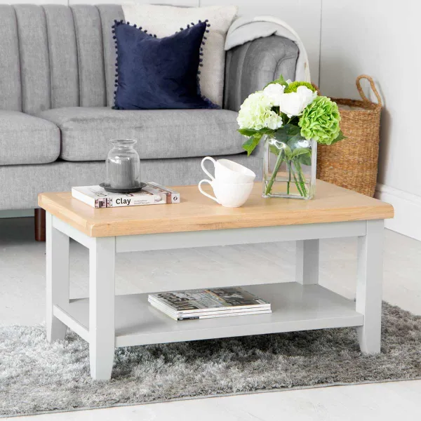 Image of K Living Lina Small Coffee Table Grey