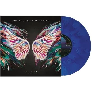 Image of Bullet For My Valentine - Gravity Blue/Clear/Black Vinyl