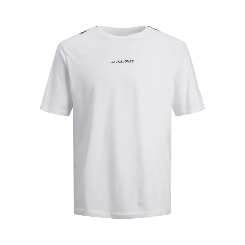 Image of jack & jones T-Shirt Jack & Jones Crew Smu Jcotaper Blanc Male S