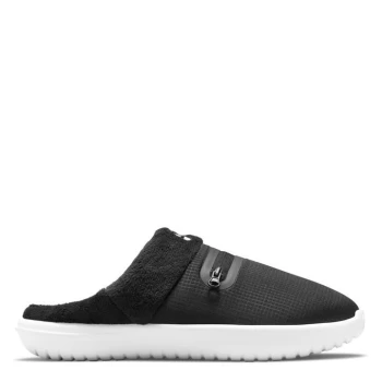 Image of Nike Burrow Womens Slippers - Black/White