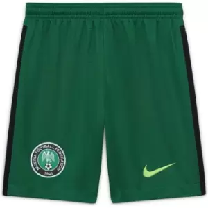Image of Nike Nigeria Home Shorts 2020 Junior - Green