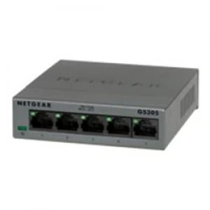 Image of Netgear GS305 - V3 - switch - unmanaged - 5 x 10/100/1000