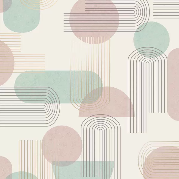 Image of Holden Decor Holden Decor Arch Geo Duckegg/Pink