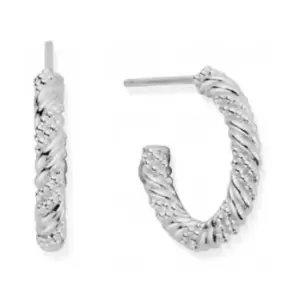Image of ChloBo SEH3208 Entwined Passion Sterling Silver Hoops Jewellery