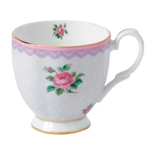 Image of Royal Albert Love lilac ss vintage mug 0.3ltr 10.5floz