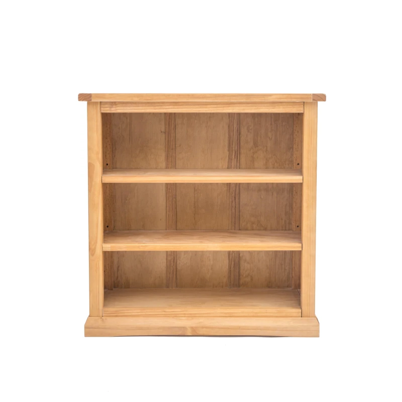 Image of Cabinet Bits Bookcase with plinth 90x90x30cm in Light Brown Size: 90 x 90 x 30cm Light Brown Unisex 90 x 90 x 30 cm