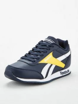 Image of Reebok Royal Childrens Trainer - Navy/White