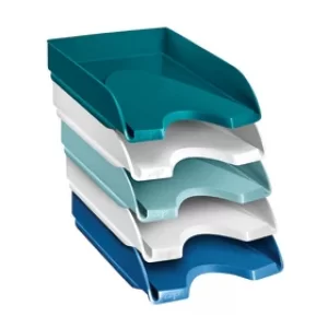 Image of Riviera by CEP Letter Trays Multicoloured (Pack of 5) 1020050511